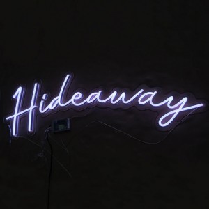 12v rgb colorful neon light up letter sign