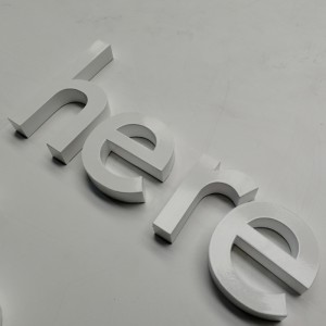 Custom 3D Stainless Steel Letter Sign